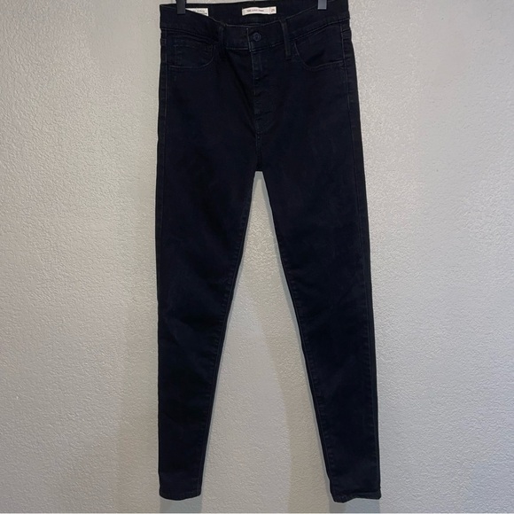 Levi’s 720 Super Skinny Washed Black Jeans - Picture 3 of 9